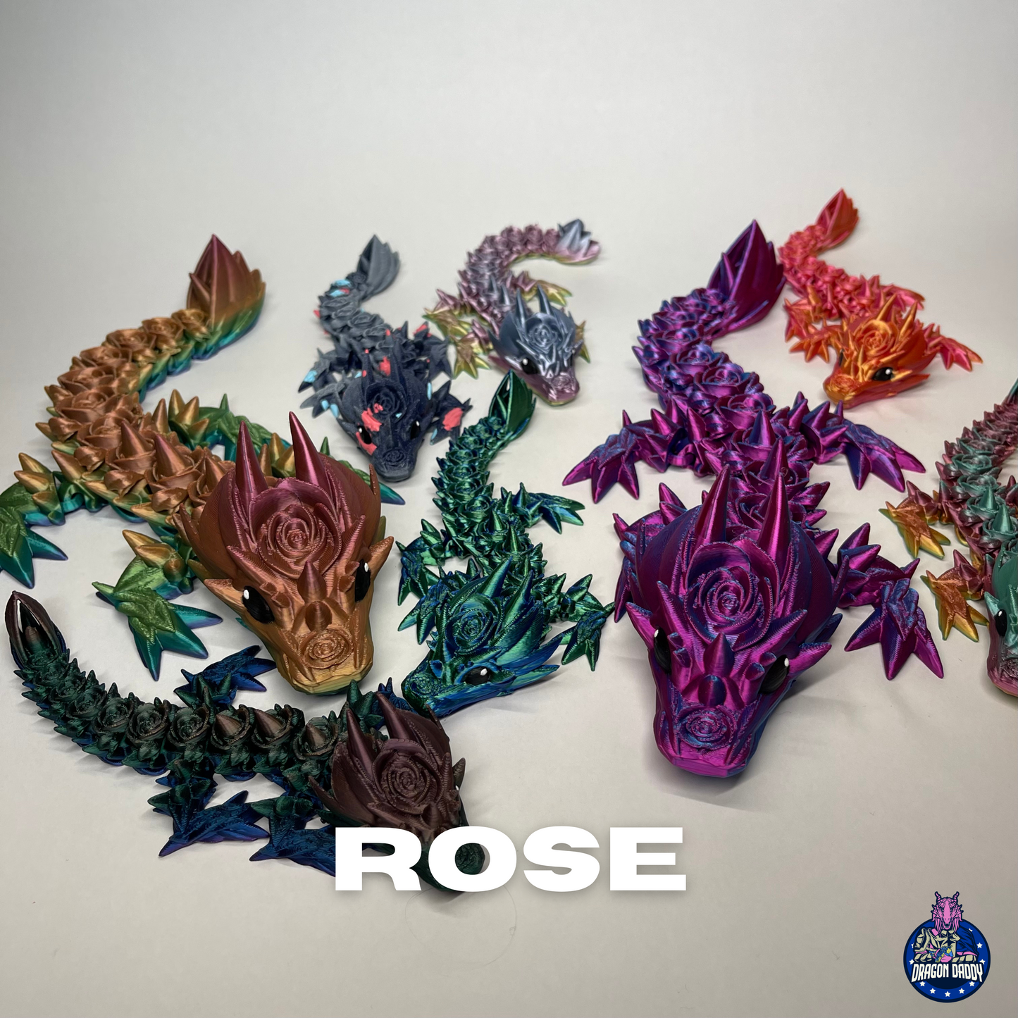 Glow in the Dark - 3D Printed Dragons