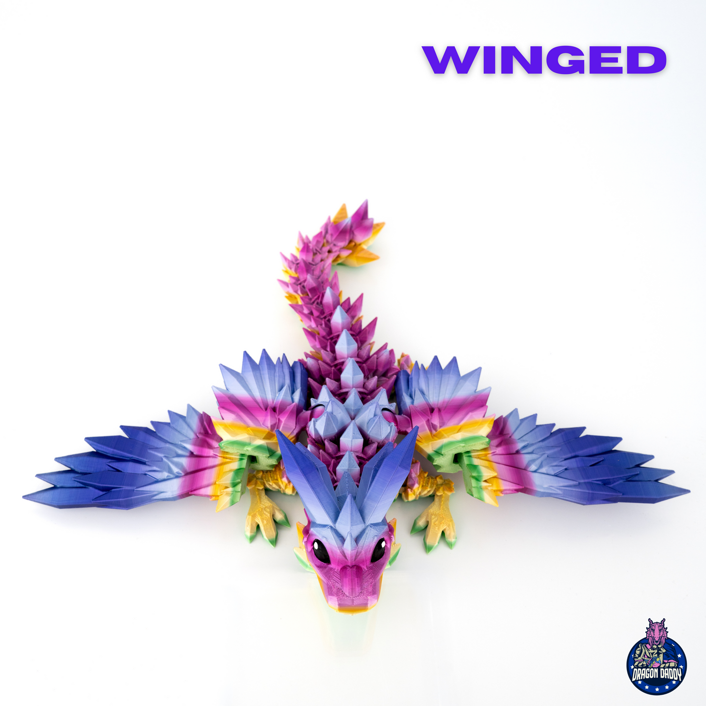 Moonlit Rainbow - 3D Printed Dragons
