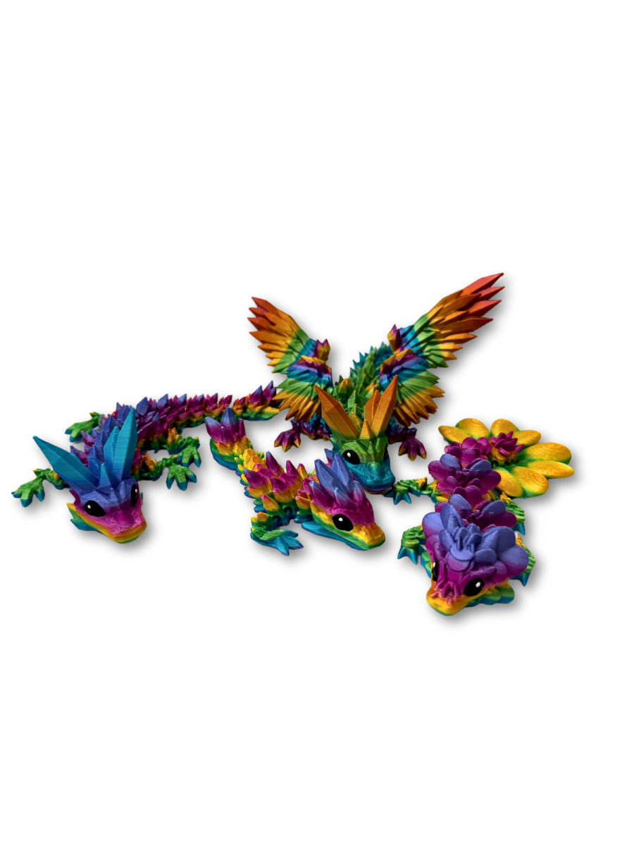 Starlight Rainbow - 3D Printed Dragons