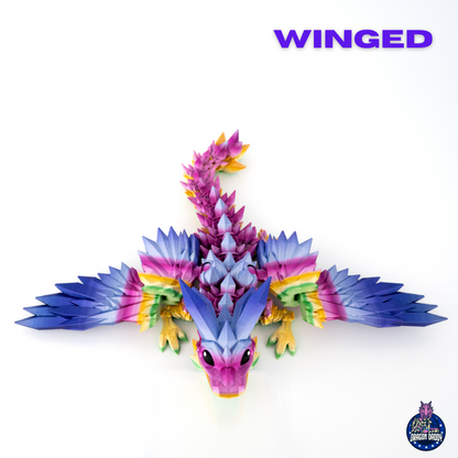 Magic Violet - 3D Printed Dragons