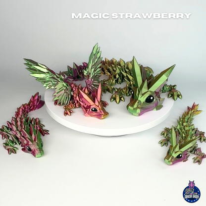 Magic Strawberry - 3D Printed Dragons