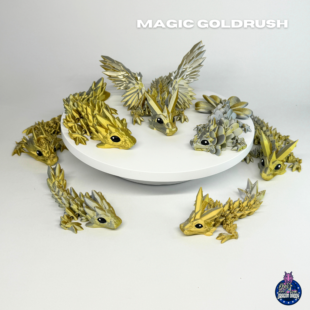 Magic Goldrush - 3D Printed Dragons