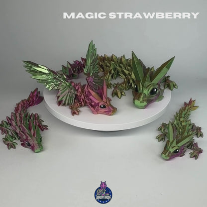 Magic Strawberry - 3D Printed Dragons