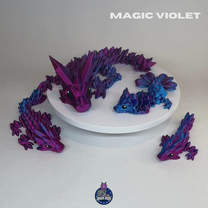 Magic Violet - 3D Printed Dragons